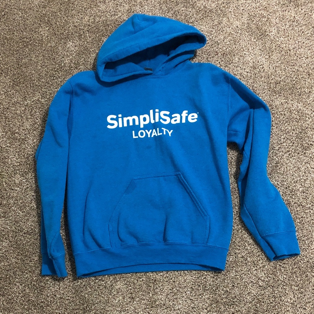 SimpliSafe Loyalty Blue Sweatshirt
